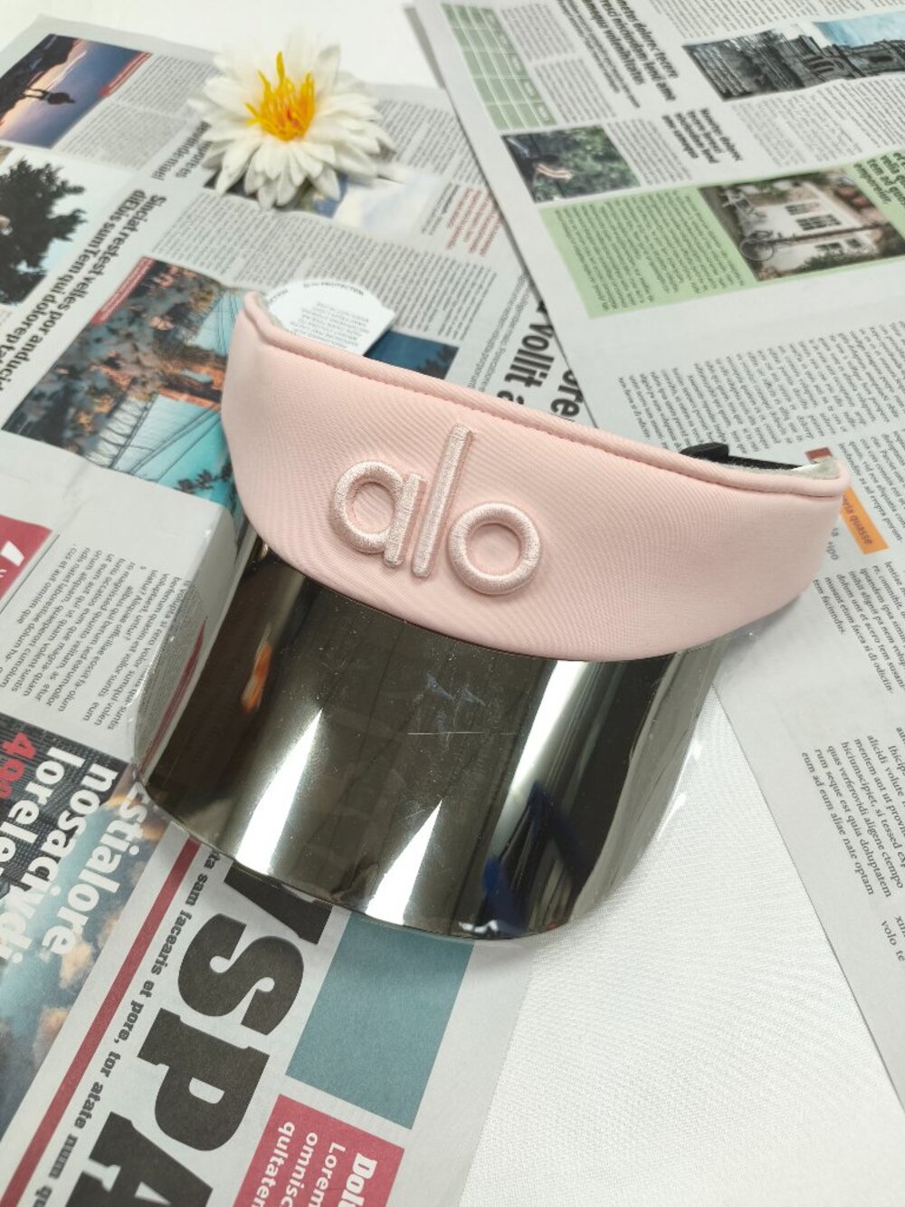 ALO Yoga Pink Adjustable Golf/Visor Cap NWT | Tennis Golf Sport💗🌺